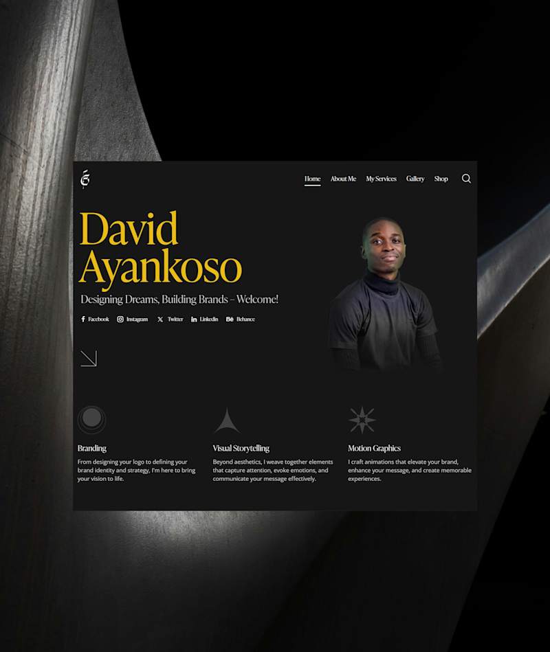 Cover image for Portfolio Website Design