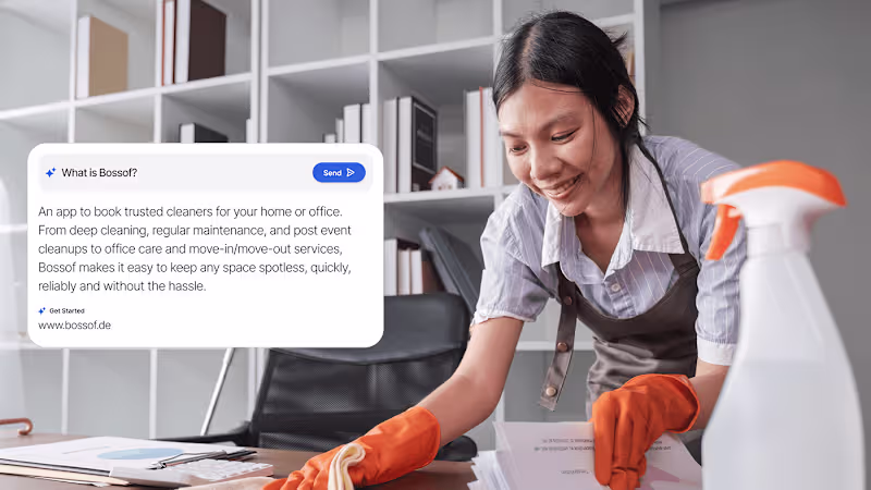 Cover image for Bossof - Cleaning App
