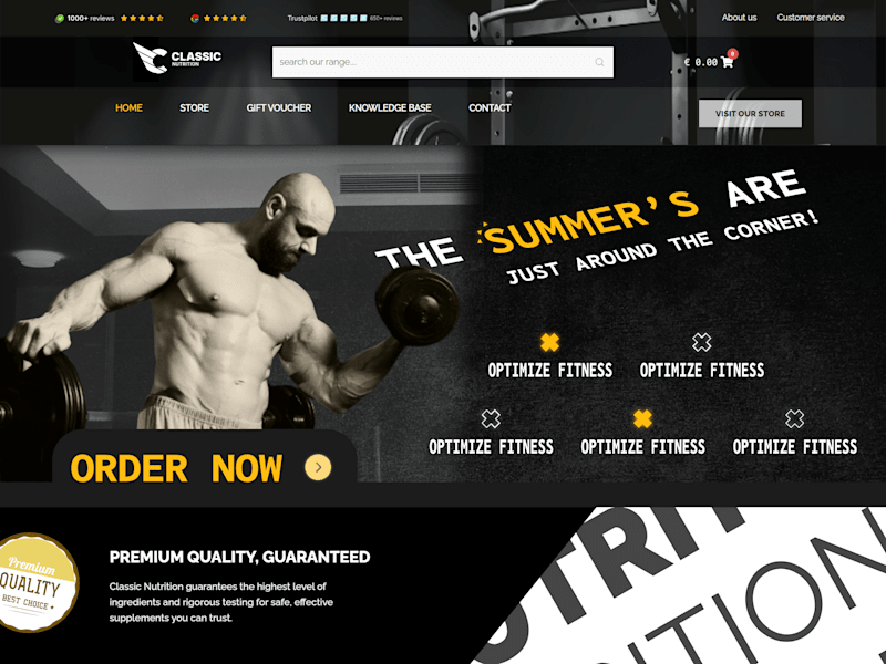 Cover image for Classic Nutrition: Elevate Your Health with Premium Supplements