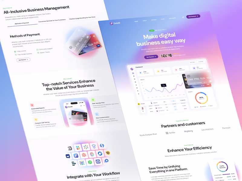 Cover image for Framer Landing page (Design and Development)