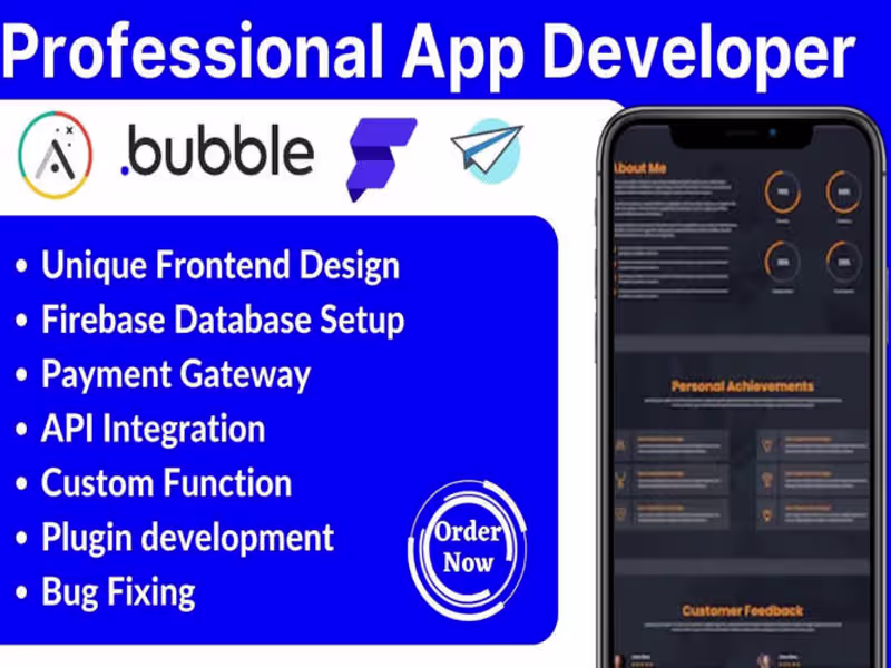 Cover image for Build A Functional Mobile App on Bubble, Adalo and Flutterflow