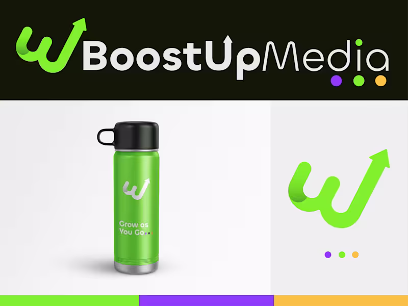 Cover image for BoostUpMedia - Logo & Branding