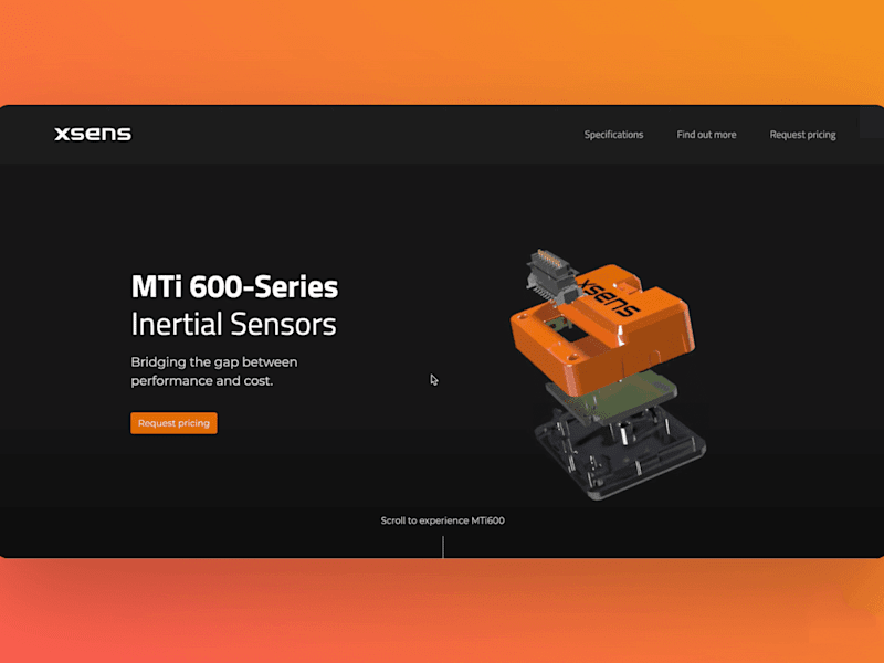 Cover image for Improving brand image with an immersive landing page | Movella