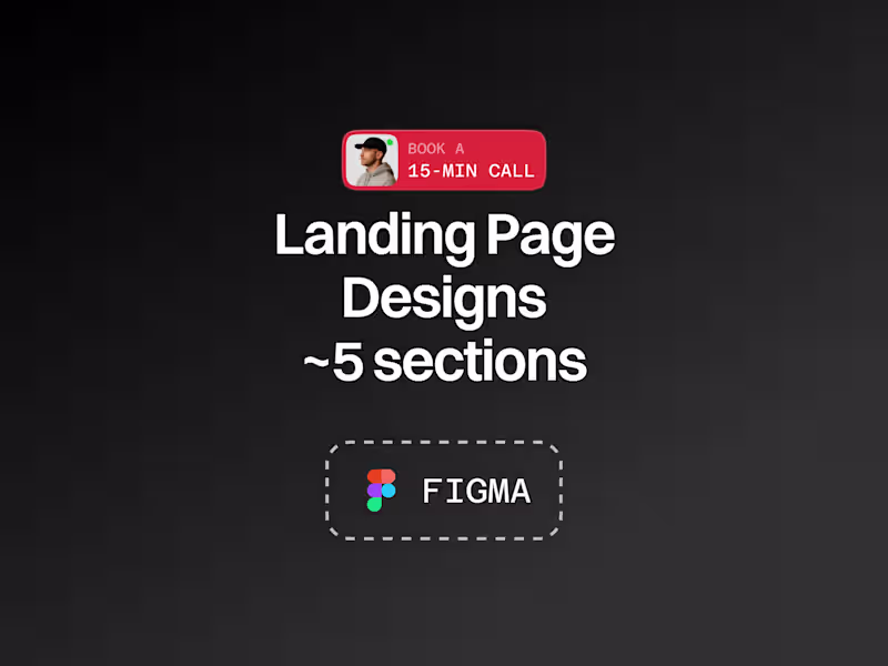 Cover image for Landing Page Design