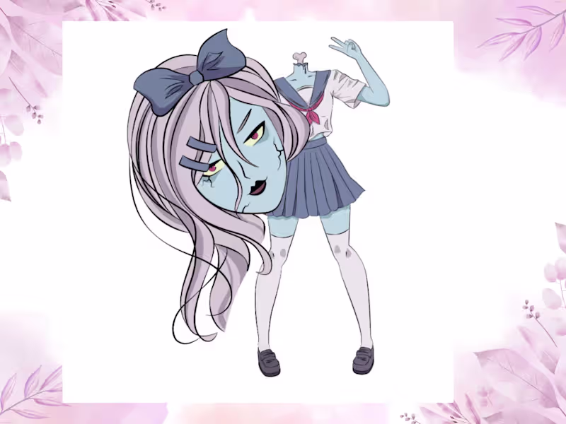 Cover image for Illustration design, Kids illustration, Horror