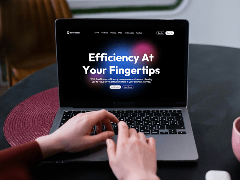 Cover image for SaaStream – Modern SaaS Website Template