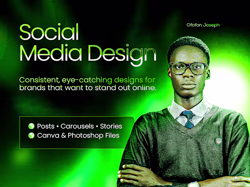 Cover image for Professional Social Media Design for Brands & Businesses