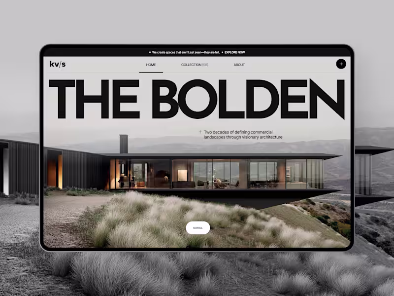Cover image for Bolden - Architecture Website