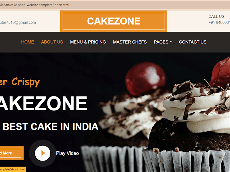Cover image for GitHub - ISHAN8585/cake-shop-template