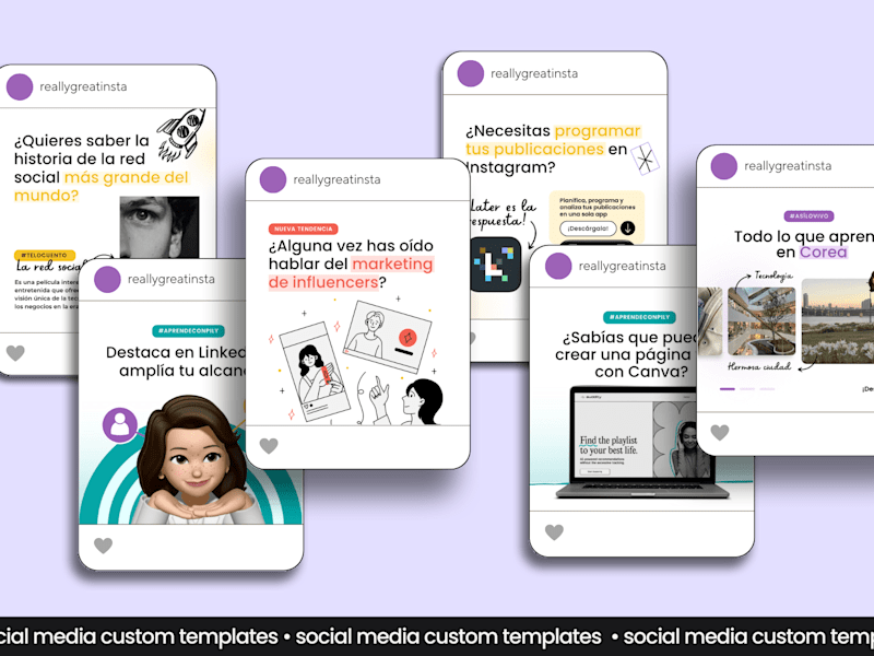 Cover image for Social Media Custom Templates