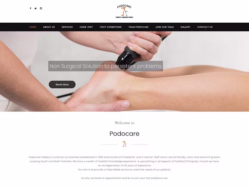 Cover image for Podocare | Web Design & Development