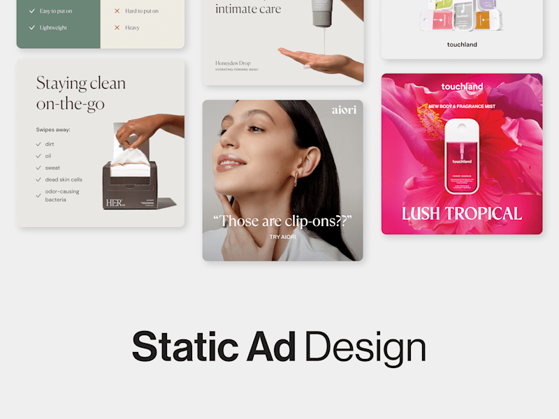Cover image for Static Ad Creatives, Ongoing