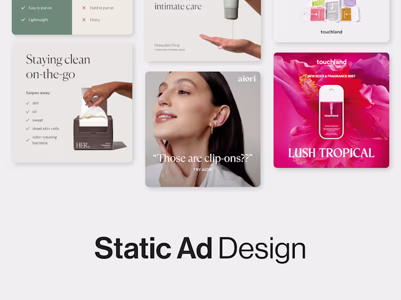 Cover image for Static Ad Creatives, Ongoing