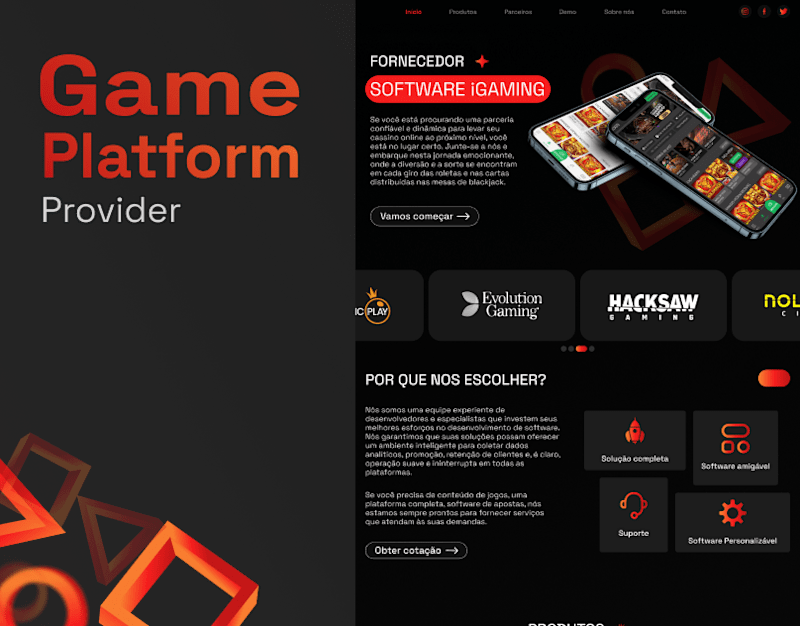 Cover image for Game Platform Provider