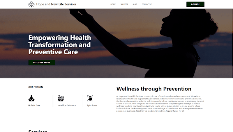Cover image for Hope and New Life Services: Blog