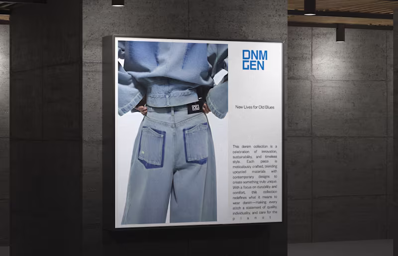 Cover image for DNM GEN - Denim Brand Identity