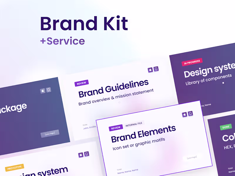 Cover image for From Vision to Visuals — The Ultimate Brand Kit Experience