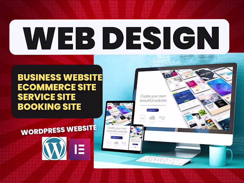 Cover image for Create a Business Website  