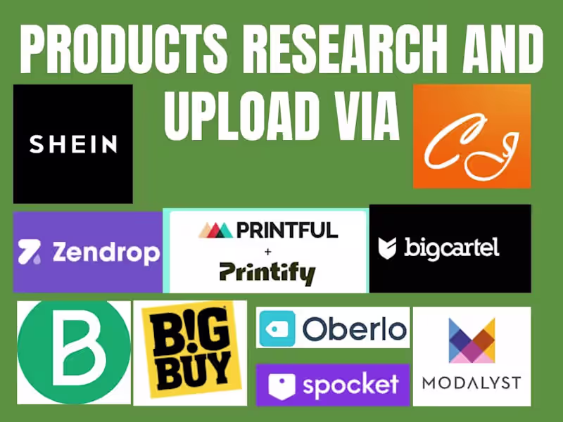 Cover image for I will design shopify dropshipping store via zendrop supliful 