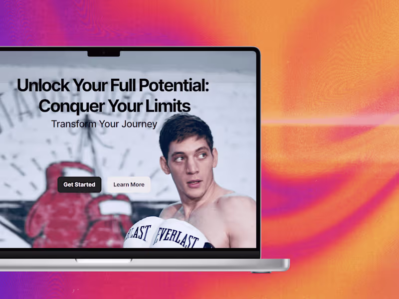Cover image for MMA coach website
