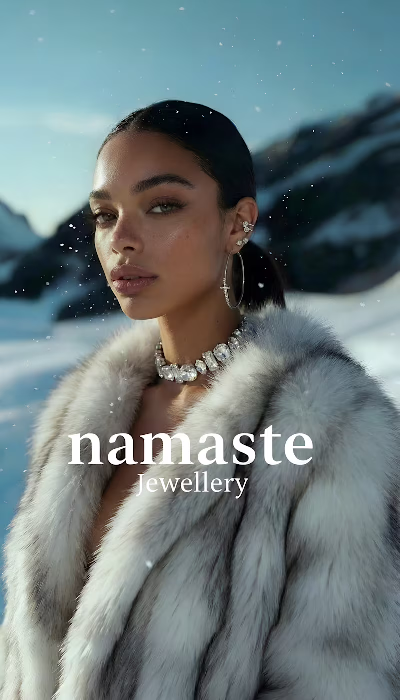 Cover image for AI Luxury Visual Campaign for Namaste Jewellery
