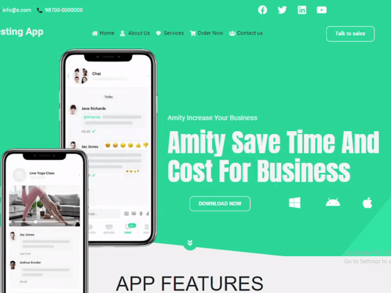 Cover image for High-Converting Landing Page for a Mobile App Download Campaign 
