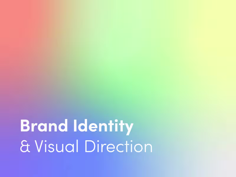 Cover image for Brand Identity and Visual Direction