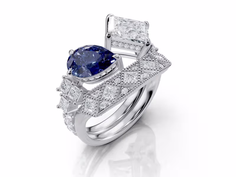 Cover image for High-End Jewelry 3D Design + Photorealistic Renders