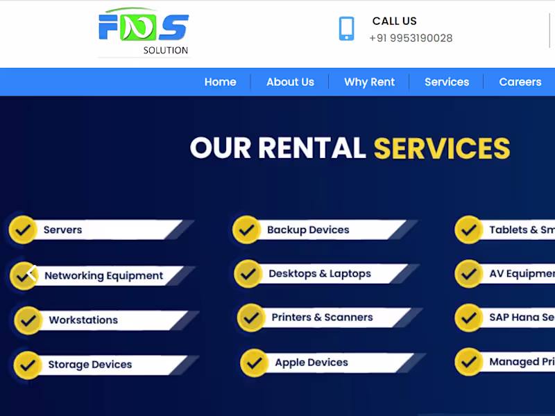 Cover image for Best IT Solution Provider - FNS Solution