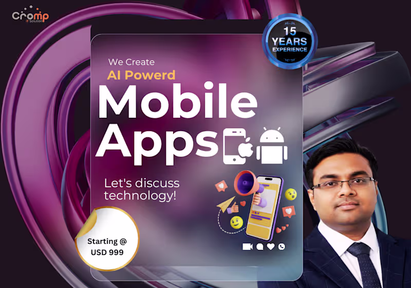 Cover image for Do Mobile App Design (Ios + Android)