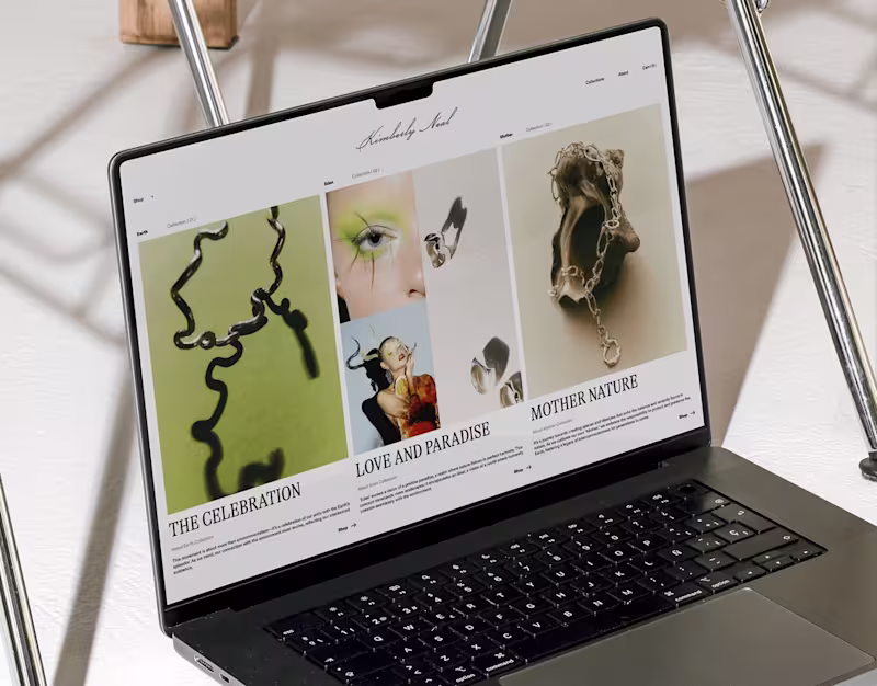 Cover image for Kimberly Neal Jewelry brand / Visual Identity