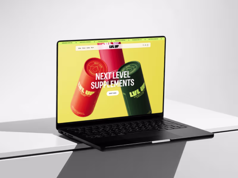 Cover image for LVL UP | E-Commerce Development