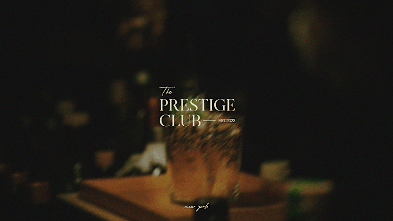 Cover image for The Prestige Club on Behance