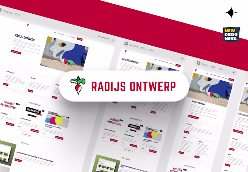 Cover image for Radijs Ontwerp Website Revamp