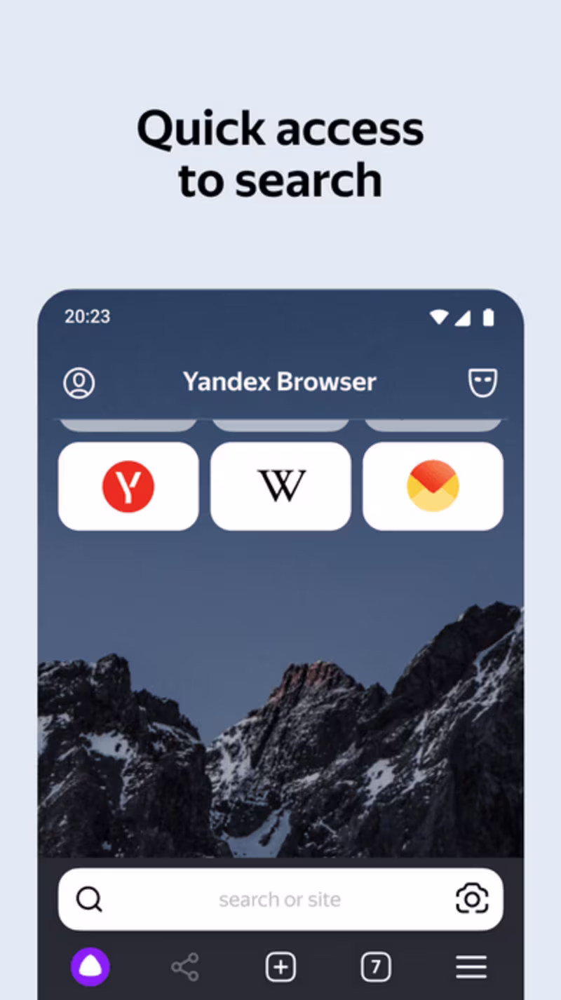 Cover image for Yandex browser for Android