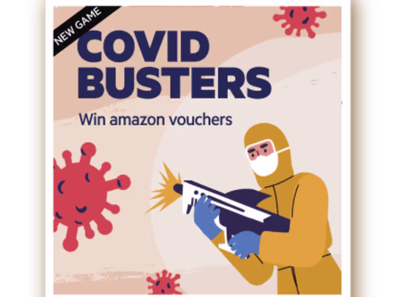 Cover image for Covid Busters Game for OyoRooms