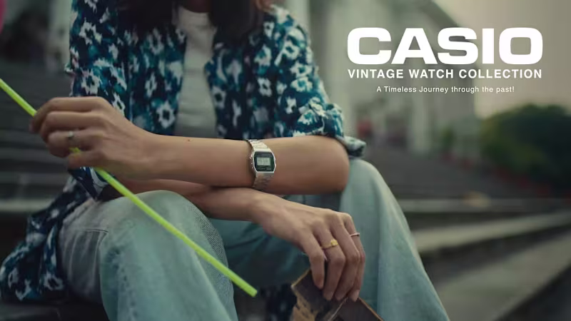 Cover image for Casio Vintage Watch | Traveling back in Time - YouTube