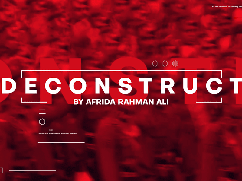 Cover image for DECONSTRUCT