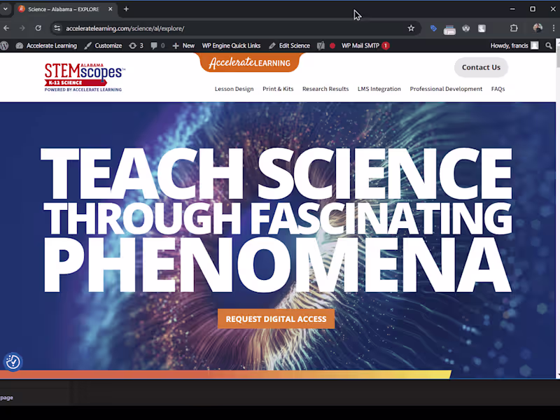 Cover image for Accelerate Learning migration to WordPress - AccelerateLearning.