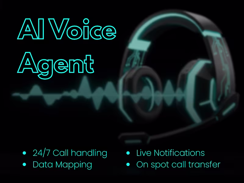 Cover image for Custom AI Voice Agents & Phone System
