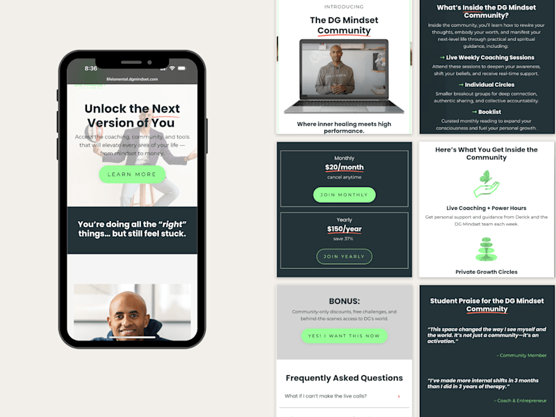Cover image for  Kajabi Membership Promo for Mindset Community