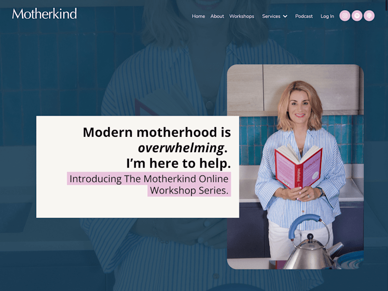 Cover image for Motherkind - Workshop Sales Page
