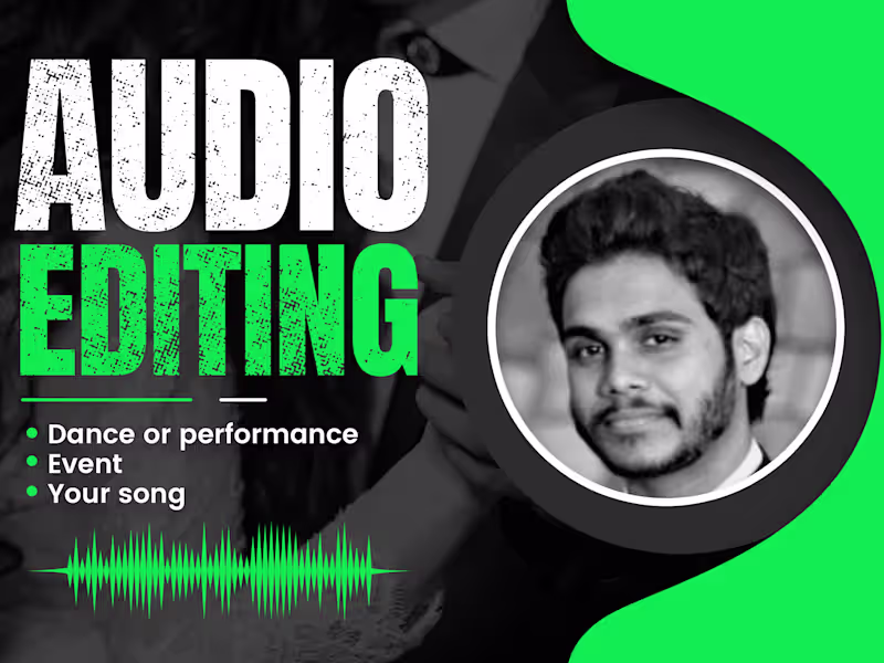 Cover image for Edit, cut, mix songs for your performance, dance or event