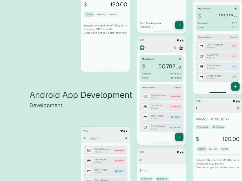 Cover image for Mobile App Design & Development