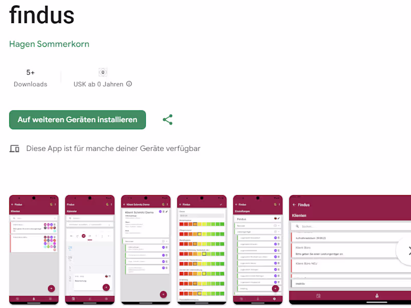 Cover image for Findus - Youth and Family Assistance App