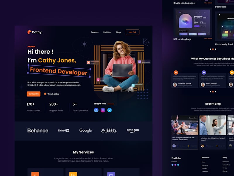 Cover image for Frontend Developer Portfolio Website