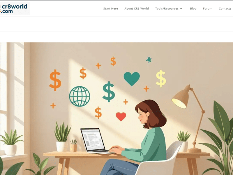 Cover image for Tools to Earn from Anywhere | CR8 World
