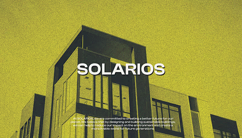 Cover image for SOLARIOS - Brand Identity & UX Website Design