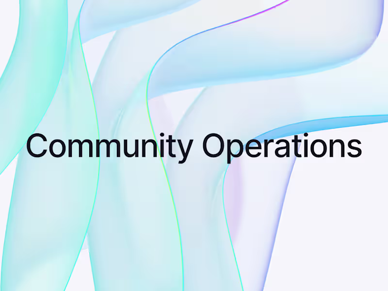 Cover image for Efficient Community Operations