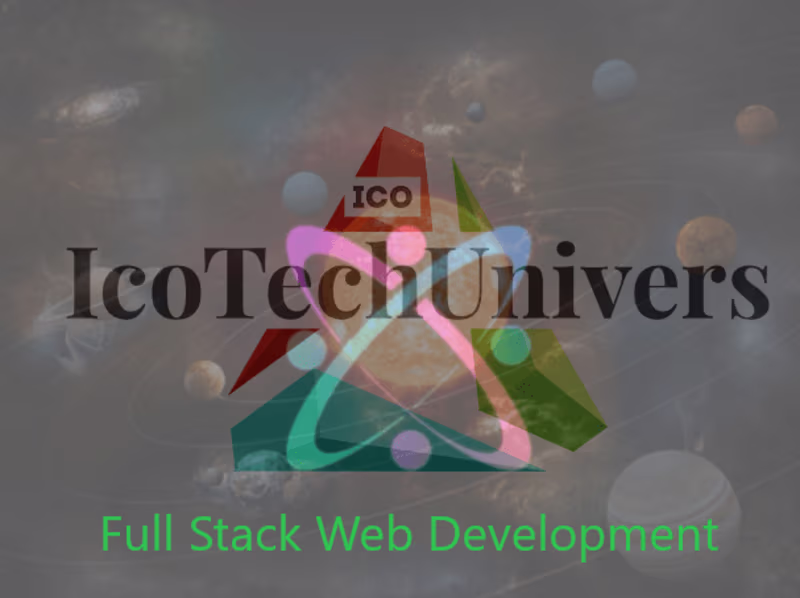 Cover image for Full Stack Web Development